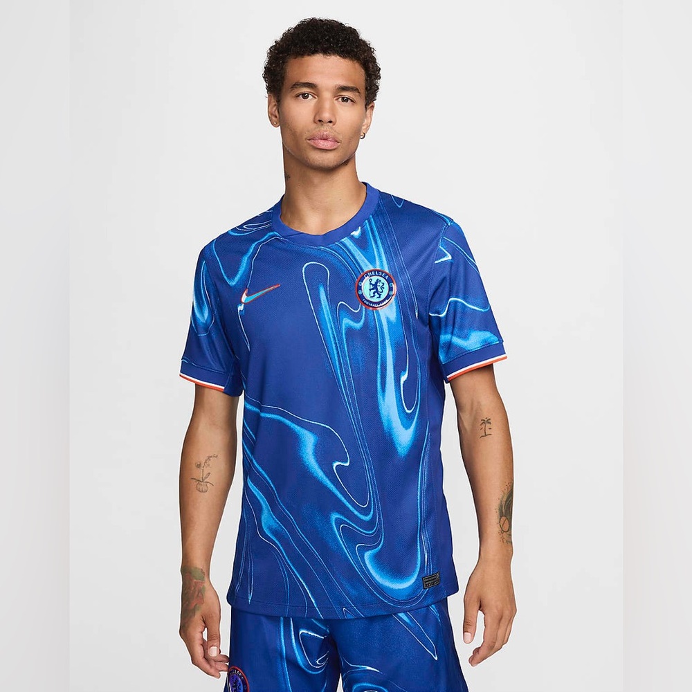NWT Chelsea FC 2024/25 Stadium Home Men's Nike Dri-FIT Soccer Replica Jersey